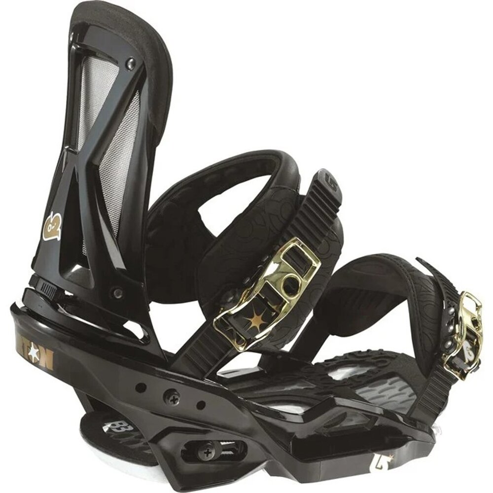 NEW $430 Burton C02 (CO2) EST Mens Snowboard Bindings! Sm Black  Top of the Line